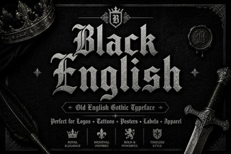 Black English Fonts: Tips for Bold & Impactful Design