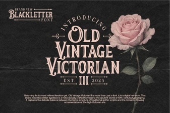 Victorian Font Ideas for Modern Design Projects