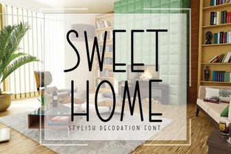 Sweet Home Font Ideas for Creative Projects